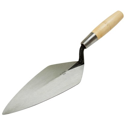 Picture of 10-1/2" Limber Narrow London Brick Trowel with 6" Wood Handle
